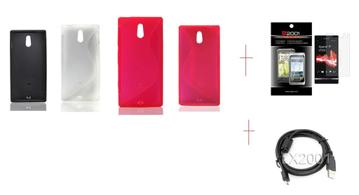 Sony Xperia P LT22i Gel Case + USB PC Cable - LX2001 - Homewares, Outdoor, Phone Accessories, Cases, Speakers, Headphones + More -