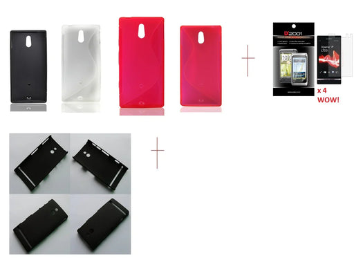 Sony Xperia P LT22i Case + Screen Protector - LX2001 - Homewares, Outdoor, Phone Accessories, Cases, Speakers, Headphones + More -