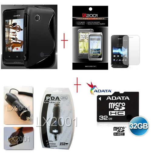 Sony Xperia Tipo Case 32GB Card Charger - LX2001 - Homewares, Outdoor, Phone Accessories, Cases, Speakers, Headphones + More -