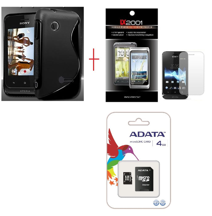 Sony Xperia Tipo Case 4GB MicroSD Card