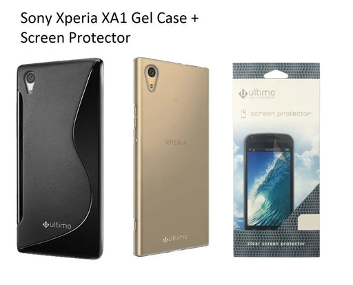 Sony Xperia XA1 Gel Case + Screen Protector - LX2001 - Homewares, Outdoor, Phone Accessories, Cases, Speakers, Headphones + More -