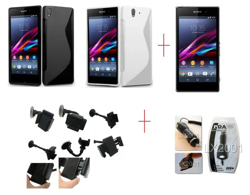 Sony Xperia Z1 Case Car Kit Holder Charger - LX2001 - Homewares, Outdoor, Phone Accessories, Cases, Speakers, Headphones + More -