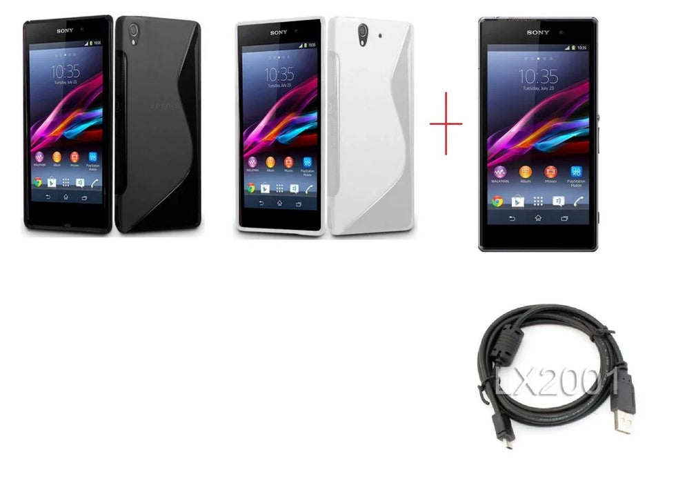 Sony Xperia Z1 Case USB PC Cable SP - LX2001 - Homewares, Outdoor, Phone Accessories, Cases, Speakers, Headphones + More -