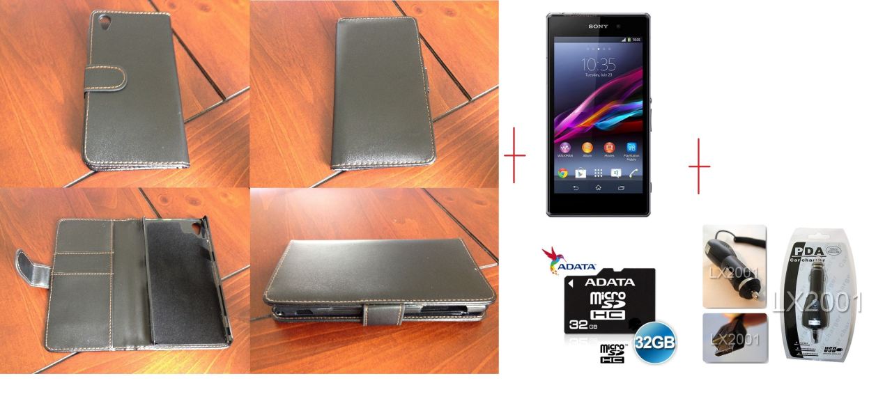Sony Xperia Z1 Leather 32GB MicroSD Card Charger