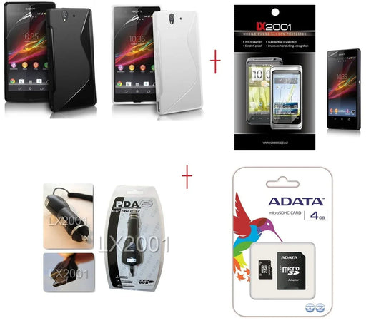 Sony Xperia Z Case 4GB Card Charger - LX2001 - Homewares, Outdoor, Phone Accessories, Cases, Speakers, Headphones + More -