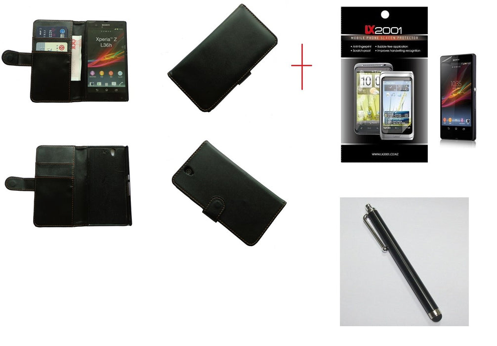 Sony Xperia Z Leather Case + SP + Stylus