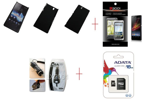 Sony Xperia Z Hard Case Charger 16GB MicroSD Card - LX2001 - Homewares, Outdoor, Phone Accessories, Cases, Speakers, Headphones + More -