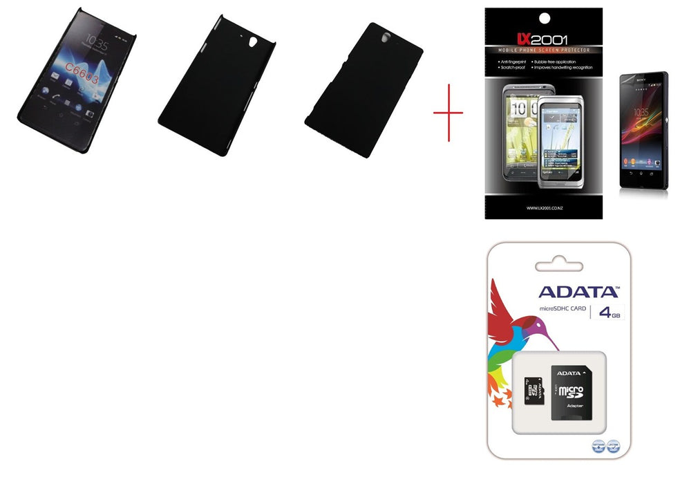 Sony Xperia Z Hard Case 4GB MicroSD Card