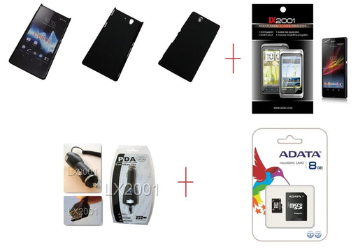 Sony Xperia Z Hard Case Charger 8GB MicroSD Card - LX2001 - Homewares, Outdoor, Phone Accessories, Cases, Speakers, Headphones + More -