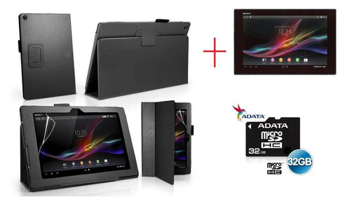 Sony Xperia TABLET Z Leather Case 32GB MicroSD - LX2001 - Homewares, Outdoor, Phone Accessories, Cases, Speakers, Headphones + More -