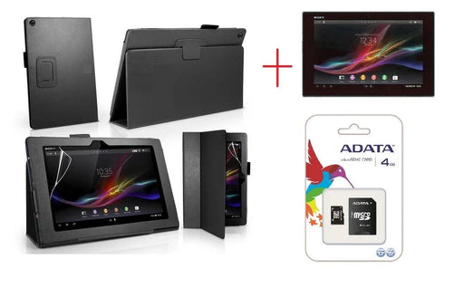 Sony Xperia TABLET Z Leather Case 4GB MicroSD Card - LX2001 - Homewares, Outdoor, Phone Accessories, Cases, Speakers, Headphones + More -