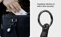 Spigen Apple AirTag Valentinus Case - Black w/ KeyRing AMP01826 8809710757325 - LX2001 - Homewares, Outdoor, Phone Accessories, Cases, Speakers, Headphones + More -