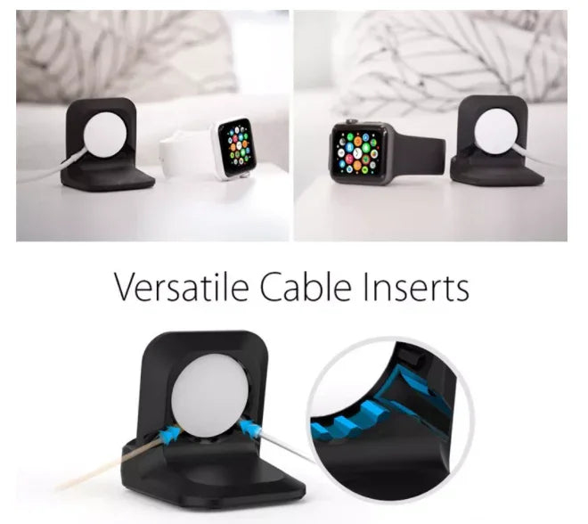 Spigen Apple Watch Night Stand - Black - LX2001 - Homewares, Outdoor, Phone Accessories, Cases, Speakers, Headphones + More -