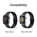 Spigen Apple Watch Series 42mm / 44mm Premium Stainless Steel Strap - Black 062MP25403 8809613768824 - LX2001 - Homewares, Outdoor, Phone Accessories, Cases, Speakers, Headphones + More -