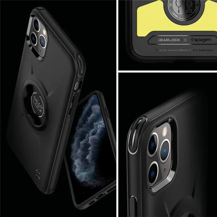 Spigen Apple iPhone 11 Pro Bike Mount Protective Case - Black ACS00278 8809685620921 - LX2001 - Homewares, Outdoor, Phone Accessories, Cases, Speakers, Headphones + More -