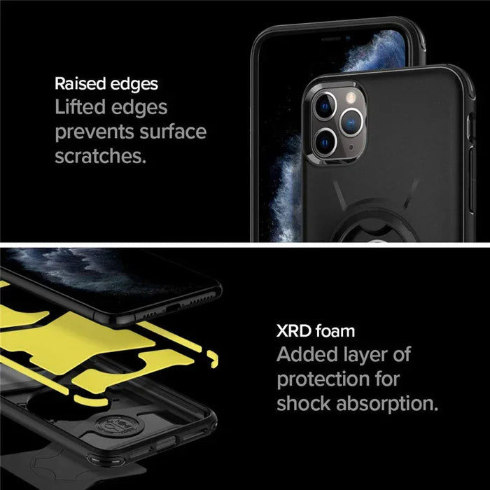 Spigen Apple iPhone 11 Pro Bike Mount Protective Case - Black ACS00278 8809685620921 - LX2001 - Homewares, Outdoor, Phone Accessories, Cases, Speakers, Headphones + More -