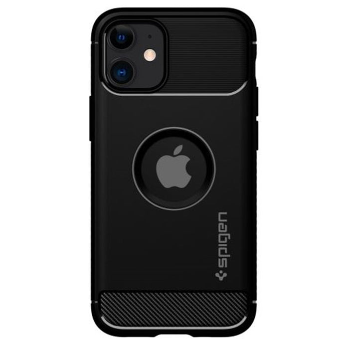 Spigen Apple iPhone 12 / iPhone 12 Pro 6.1" Rugged Armour Case - Black ACS01700 8809710756489