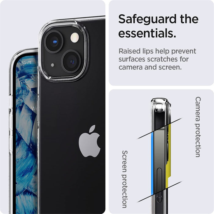 Spigen Apple iPhone 13 6.1" Liquid Crystal Case - Crystal Clear ACS03515 8809811852134
