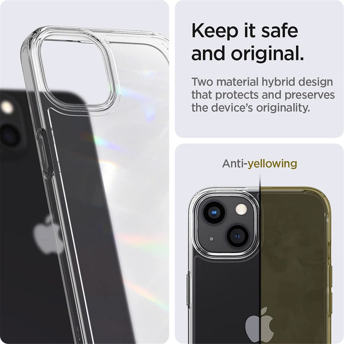 Spigen Apple iPhone 13 6.1" Ultra Hybrid Case - Crystal Clear ACS03522 8809811852202