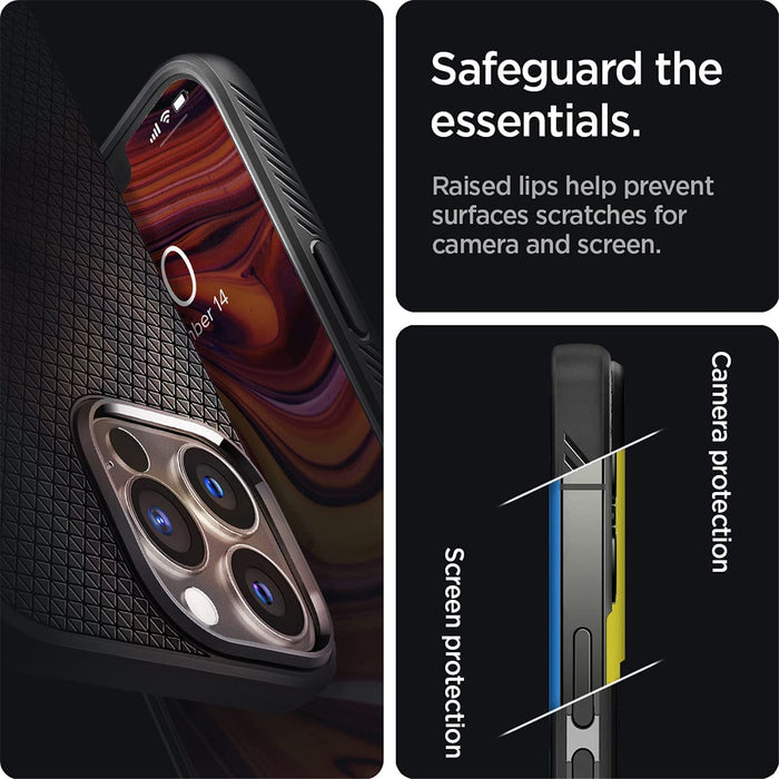 Spigen Apple iPhone 13 Pro 6.1" Liquid Air Case - Matte Black ACS03258 8809811850062