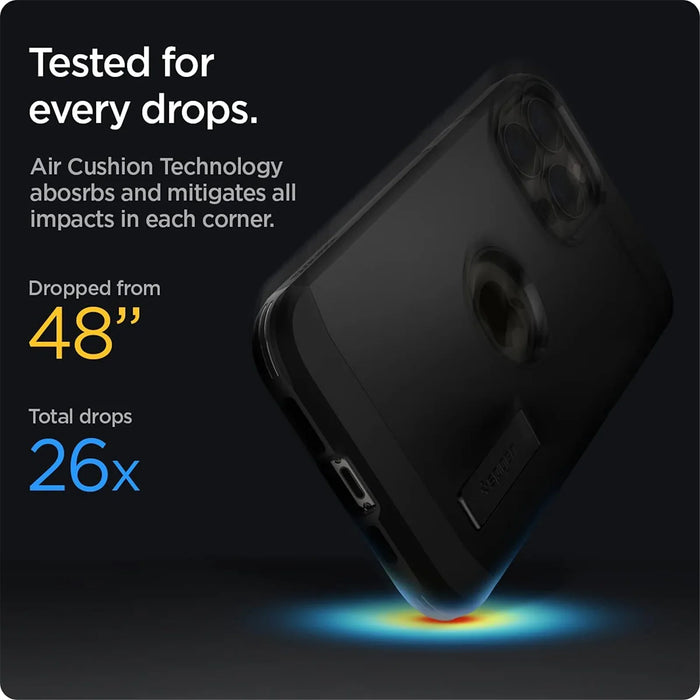 Spigen Apple iPhone 13 Pro 6.1" Tough Armor Case - Black ACS03277 8809811850246 - LX2001 - Homewares, Outdoor, Phone Accessories, Cases, Speakers, Headphones + More -