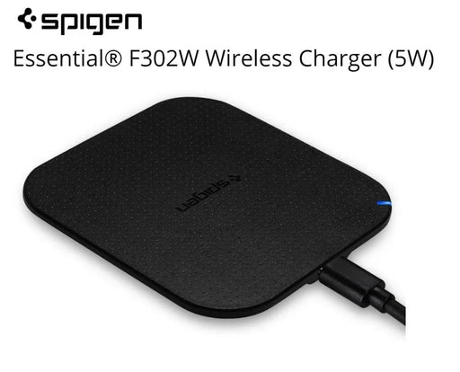 Spigen Essential 5W Qi Wireless Charging Pad Black 000CH20765 - LX2001 - Homewares, Outdoor, Phone Accessories, Cases, Speakers, Headphones + More -
