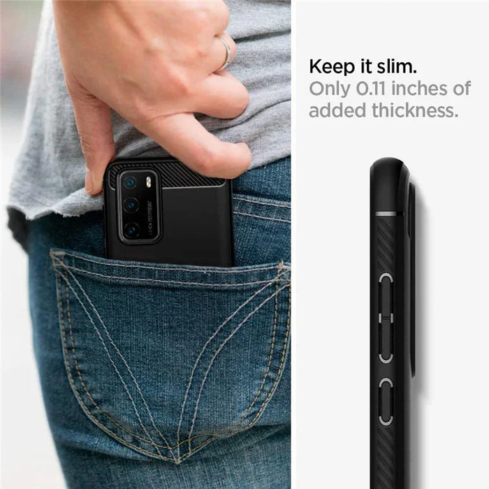 Spigen Huawei P40 6.1" Rugged Armor Case - Black ACS00970 - LX2001 - Homewares, Outdoor, Phone Accessories, Cases, Speakers, Headphones + More -