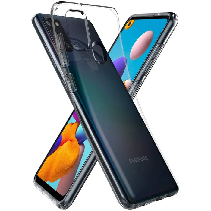 Spigen Samsung Galaxy A21Ss 6.5" (2020) Liquid Crystal Case - Crystal Clear ACS00975 - LX2001 - Homewares, Outdoor, Phone Accessories, Cases, Speakers, Headphones + More -