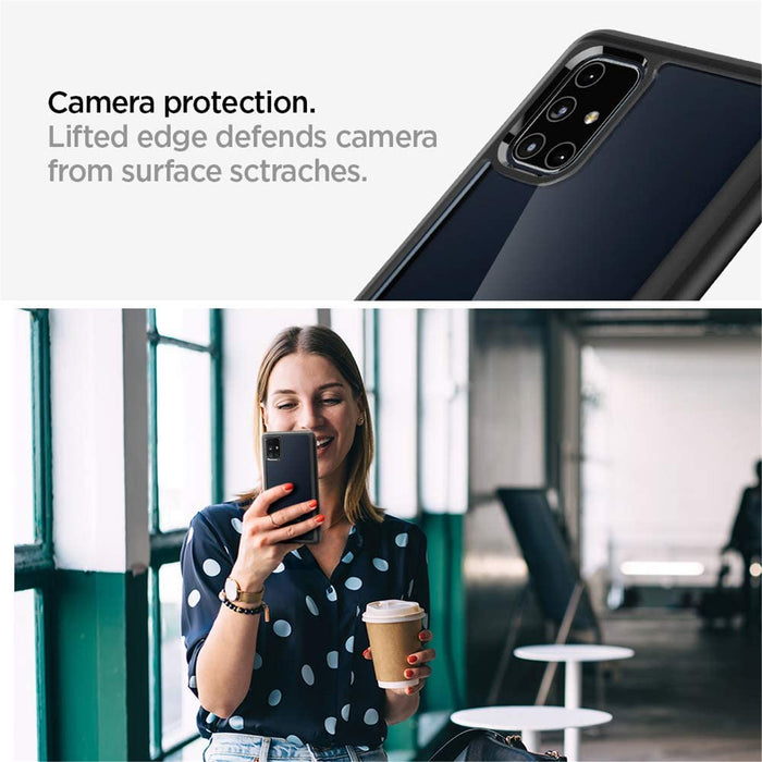 Spigen Samsung Galaxy M51 6.7" (2020) Ultra Hybrid Case - Matte Black ACS01458