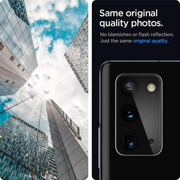 Spigen Samsung Galaxy Note 20 6.7" Camera Lens Tempered Glass Protector - Black AGL01455 - LX2001 - Homewares, Outdoor, Phone Accessories, Cases, Speakers, Headphones + More -