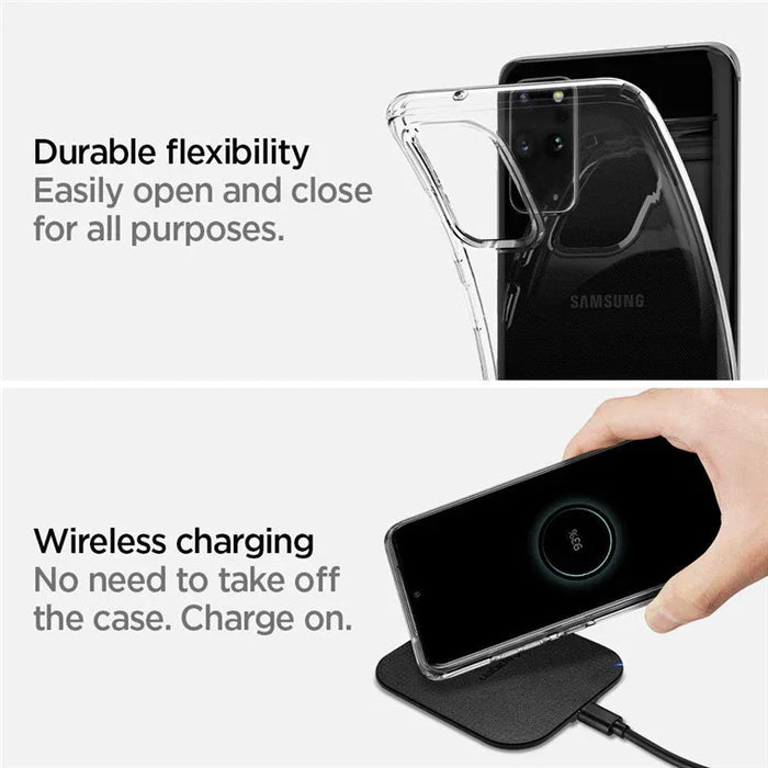 Spigen Samsung Galaxy S20 Plus / S20+ 6.7" Liquid Crystal Case - Crystal Clear ACS00751 8809685626145 - LX2001 - Homewares, Outdoor, Phone Accessories, Cases, Speakers, Headphones + More -