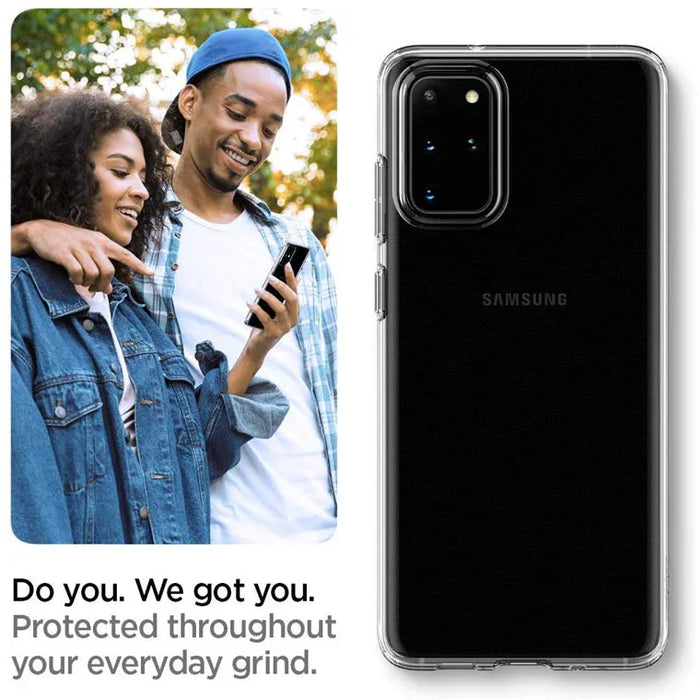 Spigen Samsung Galaxy S20 Plus / S20+ 6.7" Liquid Crystal Case - Crystal Clear ACS00751 8809685626145 - LX2001 - Homewares, Outdoor, Phone Accessories, Cases, Speakers, Headphones + More -