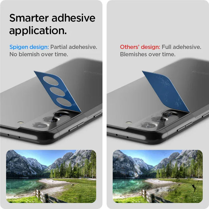 Spigen Samsung Galaxy S21 6.2" Premium Camera Lens Tempered Glass Protector AGL02735 - LX2001 - Homewares, Outdoor, Phone Accessories, Cases, Speakers, Headphones + More -