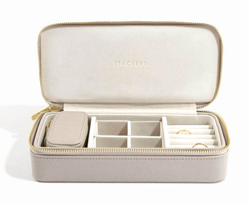 Stackers Large Travel Jewellery Box - Taupe JB75347