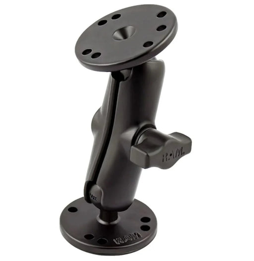 Strike RAM® Universal Double Ball Mount 1 BALL MOUNT WITH 2x 2.5 ROUND BASES - LX2001 - Homewares, Outdoor, Phone Accessories, Cases, Speakers, Headphones + More -