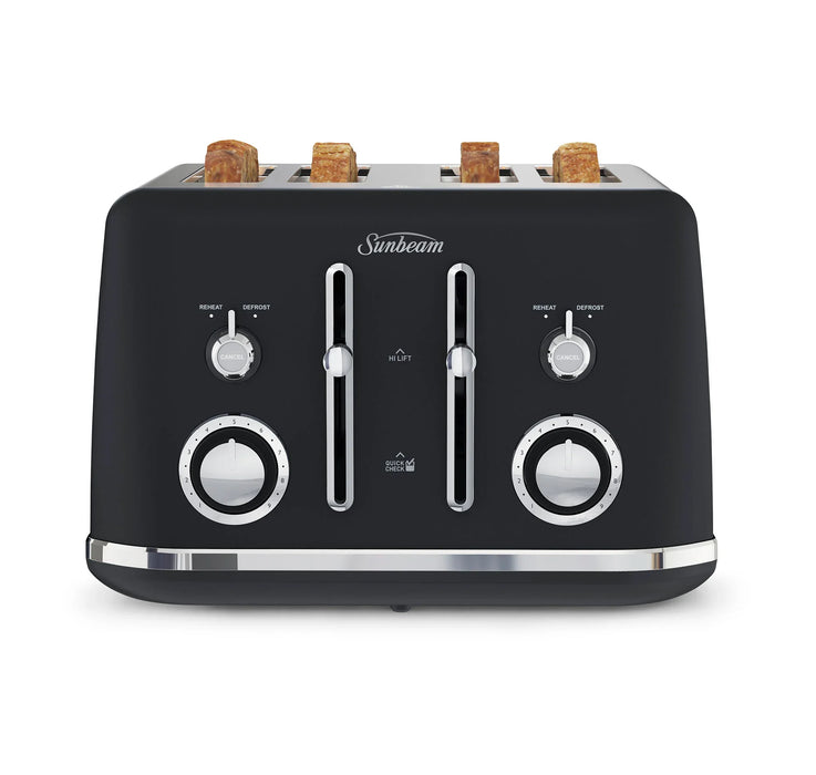 Sunbeam Alinea Collection 4 Slice Toaster - Dark Canyon Black TA2740K - LX2001 - Homewares, Outdoor, Phone Accessories, Cases, Speakers, Headphones + More -