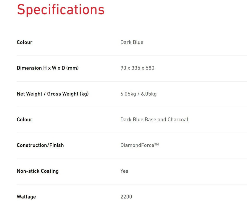 Sunbeam DiamondForce ReversaGrill BBQ Grill - LX2001 - Homewares, Outdoor, Phone Accessories, Cases, Speakers, Headphones + More -