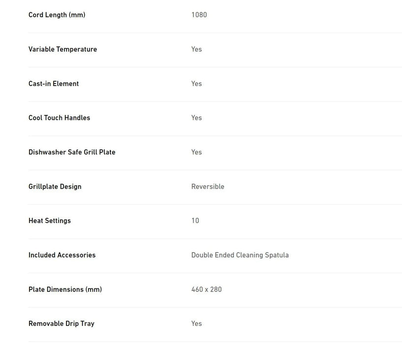 Sunbeam DiamondForce ReversaGrill BBQ Grill - LX2001 - Homewares, Outdoor, Phone Accessories, Cases, Speakers, Headphones + More -