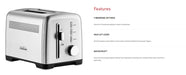 Sunbeam Fresh Start 2 Slice Toaster - Stainless Steel - LX2001 - Homewares, Outdoor, Phone Accessories, Cases, Speakers, Headphones + More -