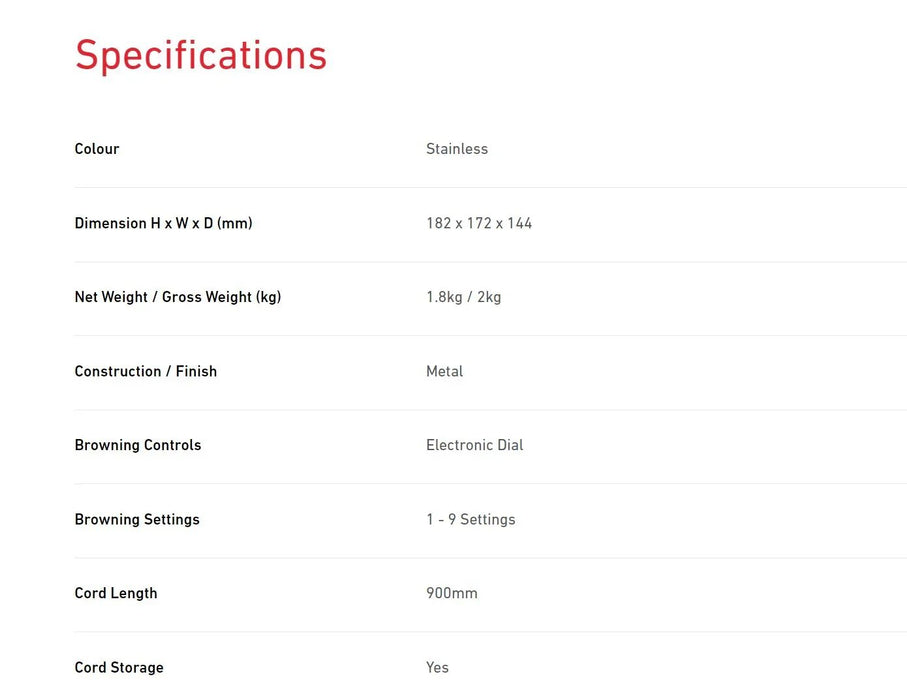 Sunbeam Fresh Start 2 Slice Toaster - Stainless Steel - LX2001 - Homewares, Outdoor, Phone Accessories, Cases, Speakers, Headphones + More -