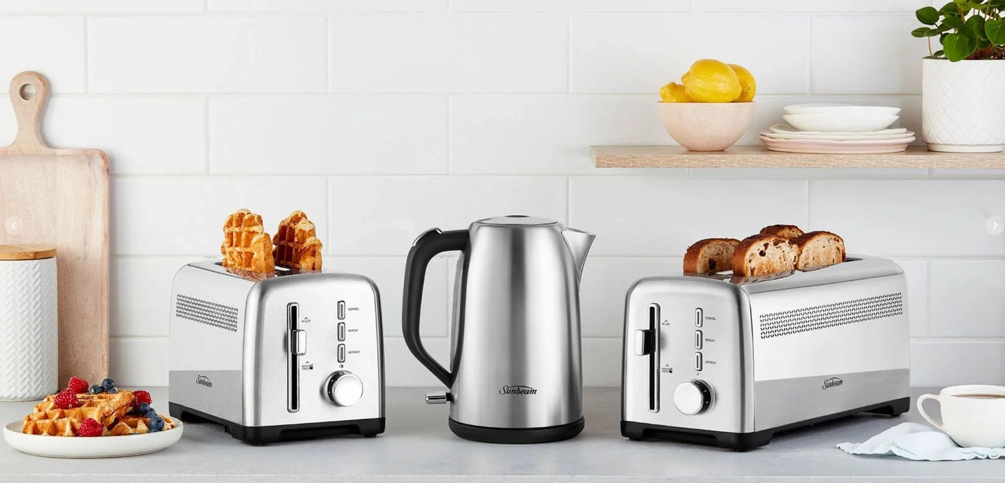 Sunbeam Fresh Start 2 Slice Toaster - Stainless Steel - LX2001 - Homewares, Outdoor, Phone Accessories, Cases, Speakers, Headphones + More -