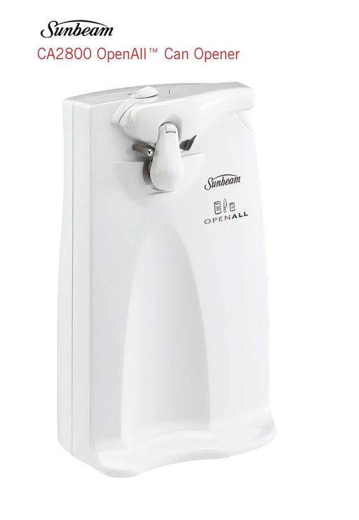 Sunbeam OpenAll Electric Can Opener CA2800 9311445007358 - LX2001 - Homewares, Outdoor, Phone Accessories, Cases, Speakers, Headphones + More -