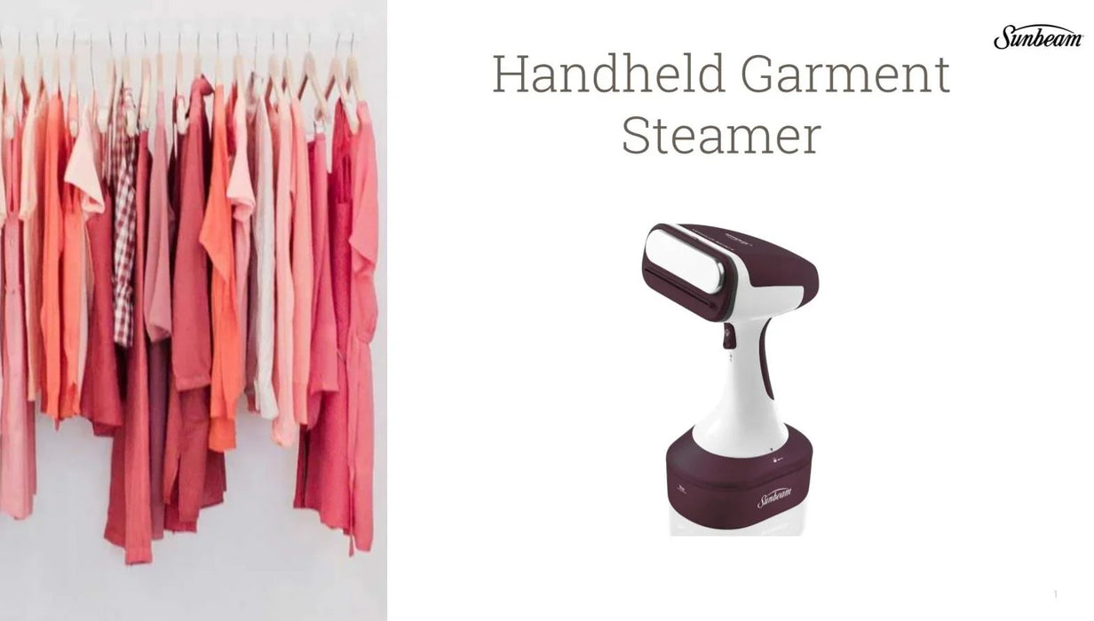 Sunbeam SG1000 Power Steam Handheld Garment Steamer - LX2001 - Homewares, Outdoor, Phone Accessories, Cases, Speakers, Headphones + More -