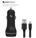 Swiss Dual Port 3.4A Universal Car Charger with Micro-USB Cable SCDC234U-B - LX2001 - Homewares, Outdoor, Phone Accessories, Cases, Speakers, Headphones + More -
