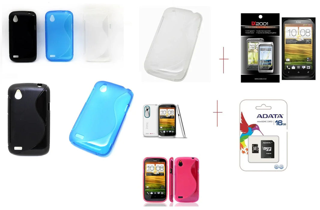 HTC Desire X Case + 16GB + SP - LX2001 - Homewares, Outdoor, Phone Accessories, Cases, Speakers, Headphones + More -