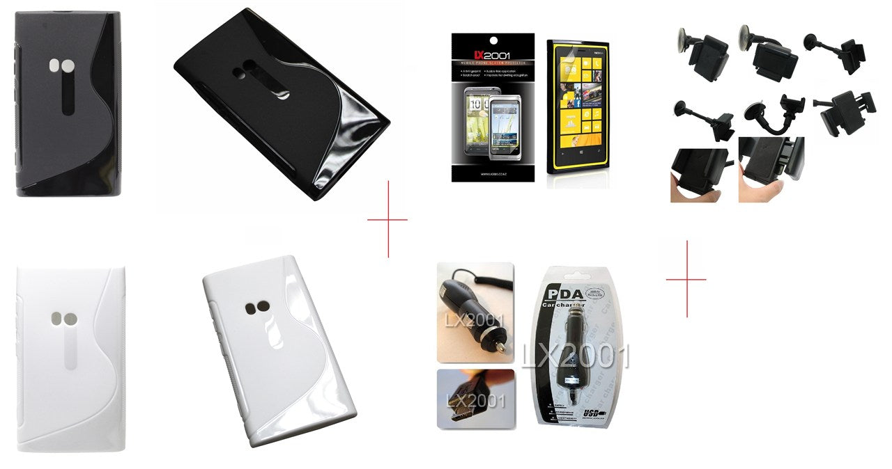 Nokia Lumia 920 Case Car Kit Holder Charger