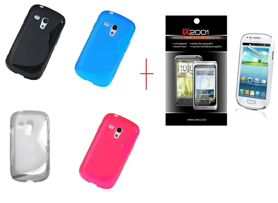 2 x (Samsung I8190 Galaxy S3 mini Case + SP) - LX2001 - Homewares, Outdoor, Phone Accessories, Cases, Speakers, Headphones + More -