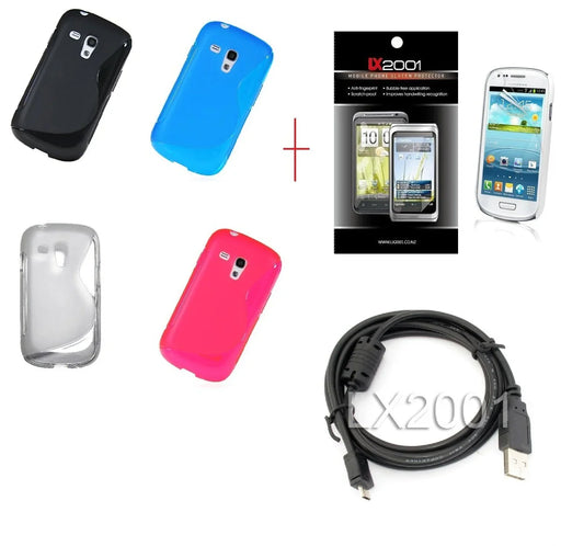Samsung I8190 Galaxy S3 mini Case USB PC Cable - LX2001 - Homewares, Outdoor, Phone Accessories, Cases, Speakers, Headphones + More -