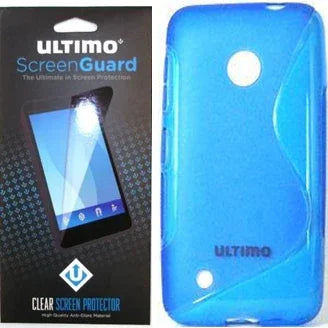 Nokia Lumia 530 Gel Case + Screen Protector - LX2001 - Homewares, Outdoor, Phone Accessories, Cases, Speakers, Headphones + More -