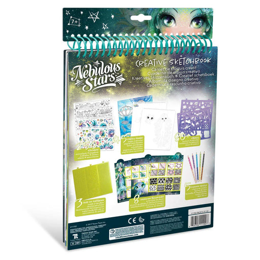 Nebulous Stars Creative Sketchbook (Marinia) - LX2001 - Homewares, Outdoor, Phone Accessories, Cases, Speakers, Headphones + More -